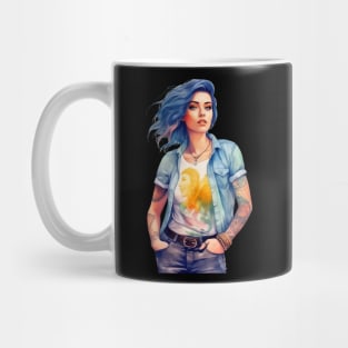 Tattooed Girl Mug